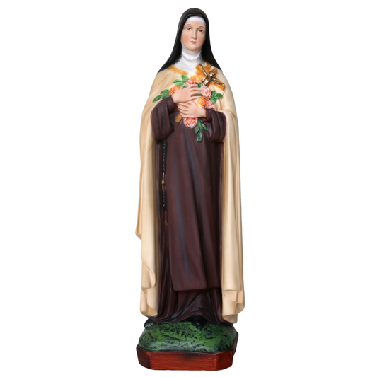 Statua Santa Teresa 50 cm in Resina