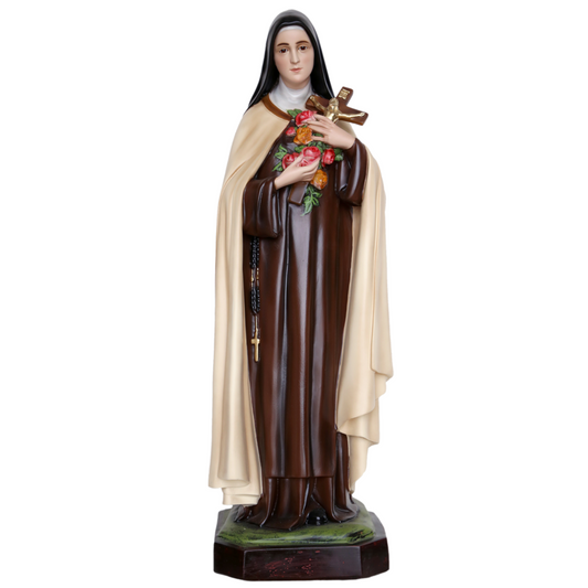 Statua Santa Teresa 80 cm in Resina