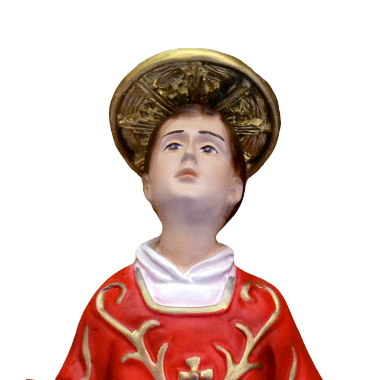 Statua Santo Stefano 30 cm in Resina Piena