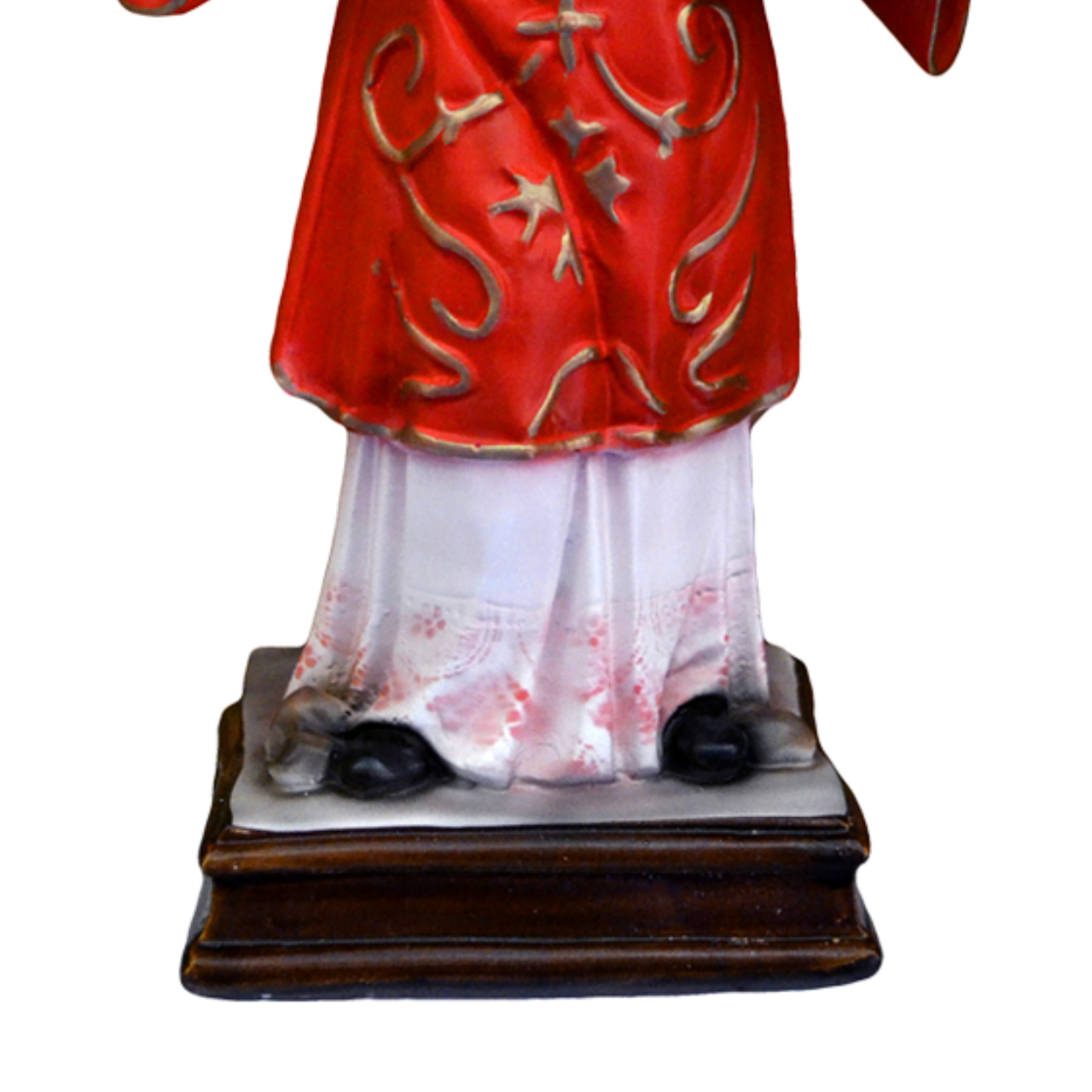 Statua Santo Stefano 30 cm in Resina Piena