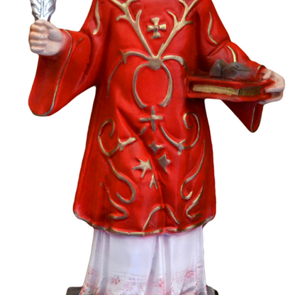 Statua Santo Stefano 30 cm in Resina Piena