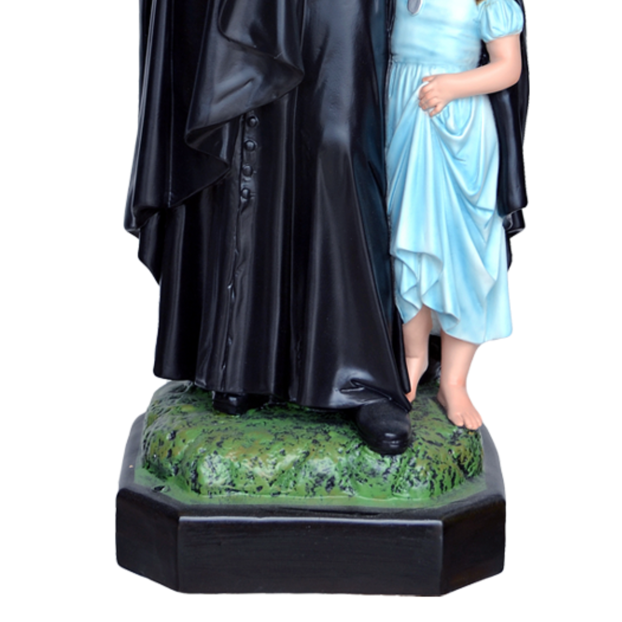 Statua San Vincenzo de Paoli 110 cm in Vetroresina
