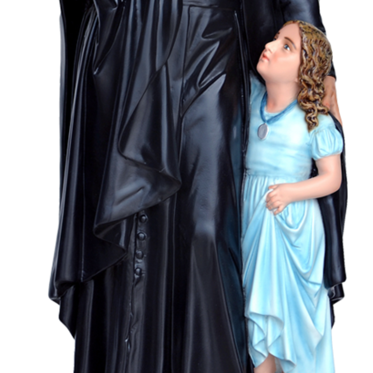 Statua San Vincenzo de Paoli 110 cm in Vetroresina