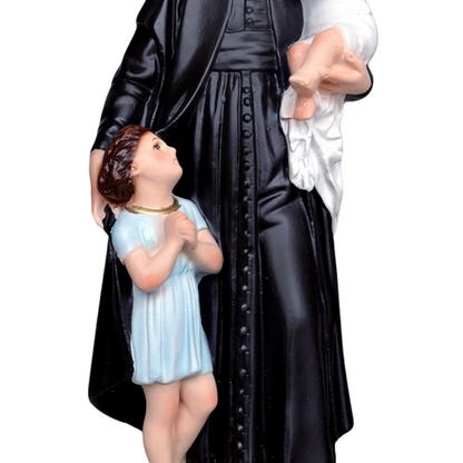 Statua San Vincenzo de Paoli 30 cm in Resina Piena
