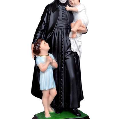 Statua San Vincenzo de Paoli 30 cm in Resina Piena