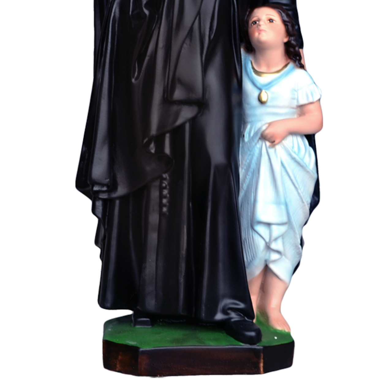 Statua San Vincenzo de Paoli 40 cm in Resina