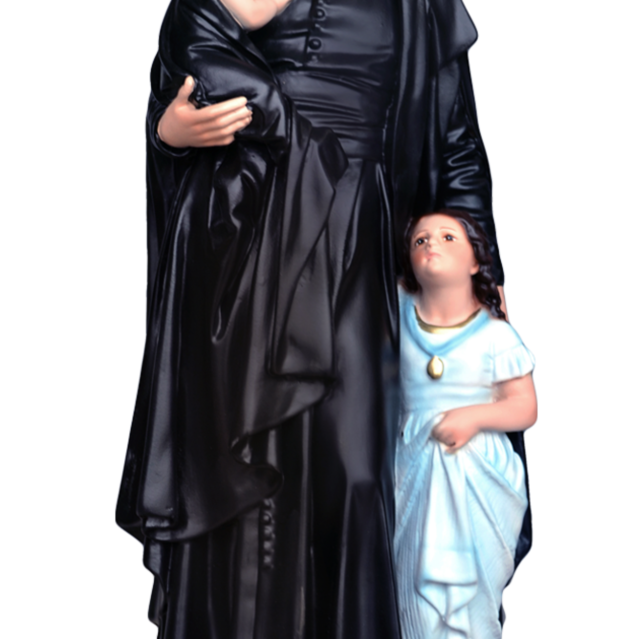 Statua San Vincenzo de Paoli 40 cm in Resina
