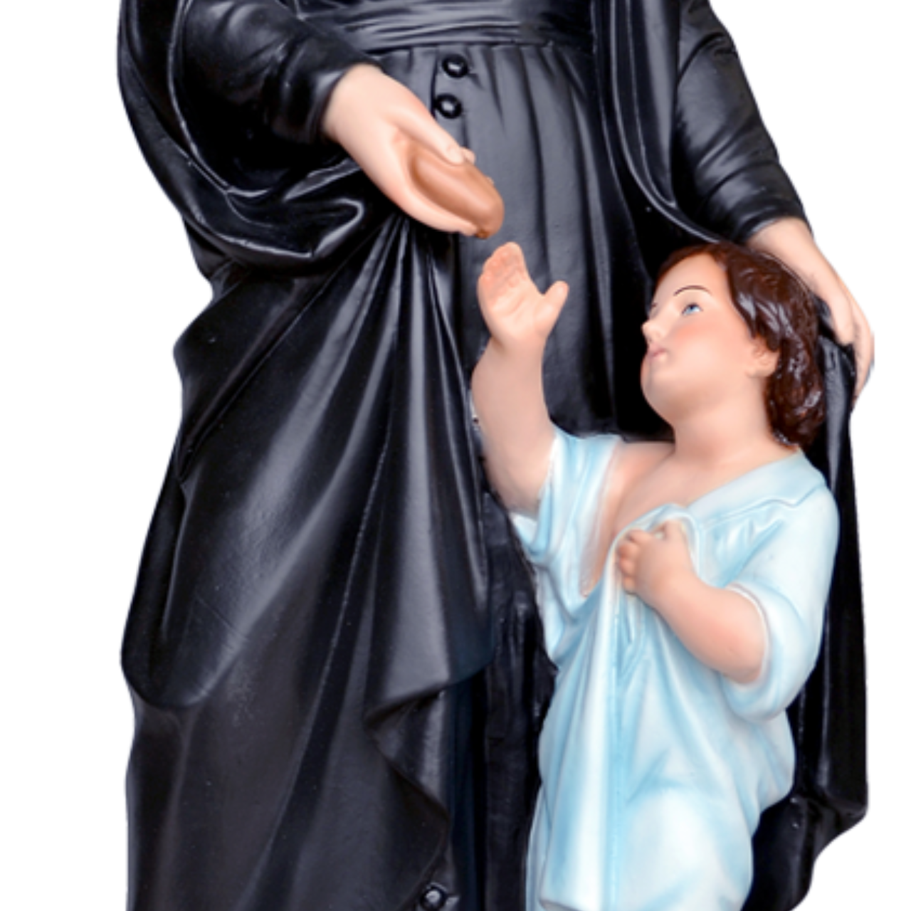 Statua San Vincenzo de Paoli 60 cm in Resina