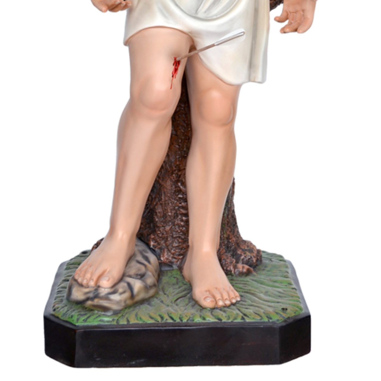 Statua San Sebastiano 125 cm in Vetroresina