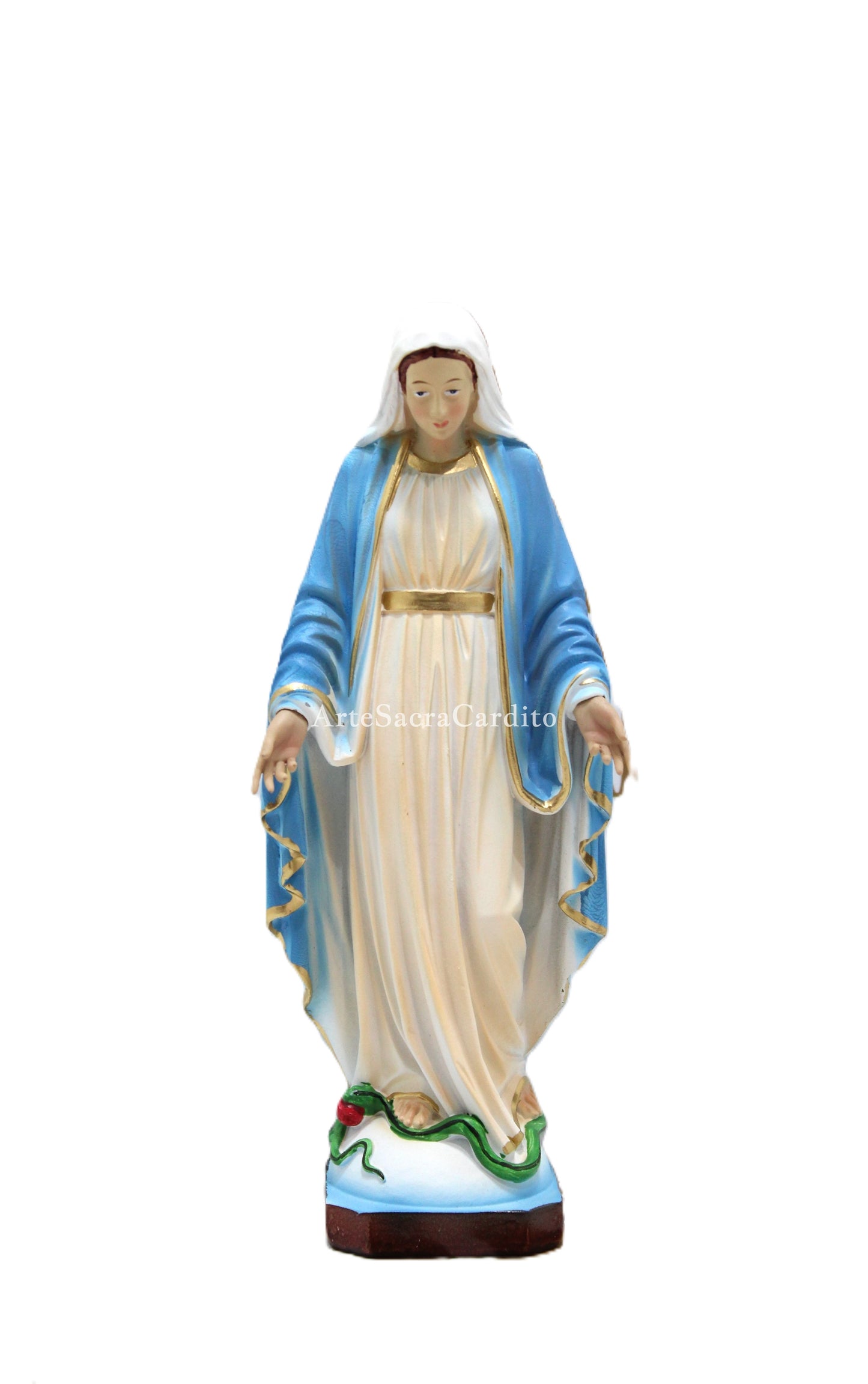 Statua Madonna Miracolosa 20 cm in Resina