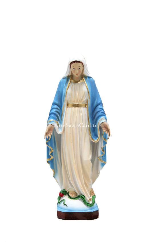 Statua Madonna Miracolosa 20 cm in Resina