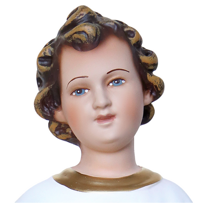Statua Gesù Bambino Infante Santissimo Nome di Gesù 30 cm in Resina Piena