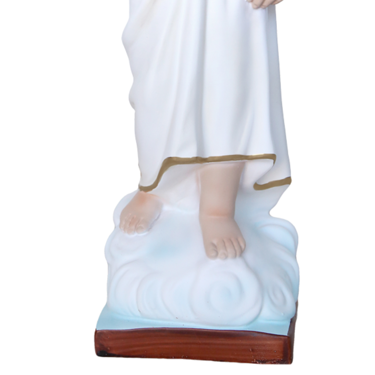 Statua Gesù Bambino Infante Santissimo Nome di Gesù 30 cm in Resina Piena