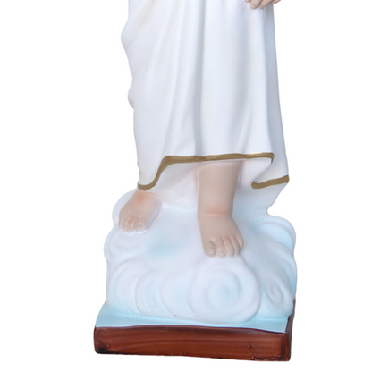Statua Gesù Bambino Infante Santissimo Nome di Gesù 30 cm in Resina Piena