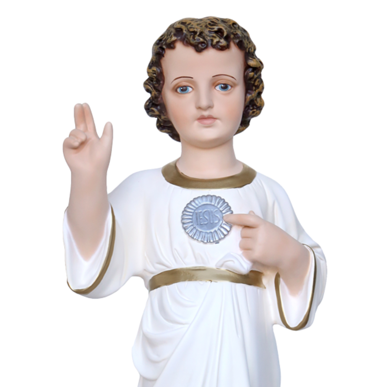Statua Gesù Bambino Infante Santissimo Nome di Gesù 50 cm in Resina