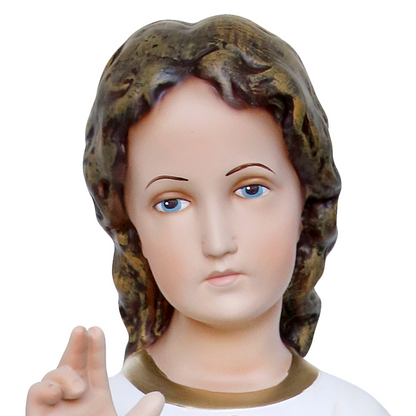 Statua Gesù Bambino Infante Santissimo Nome di Gesù 60 cm in Resina