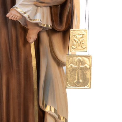 Statua Madonna del Carmine 81 cm in Resina