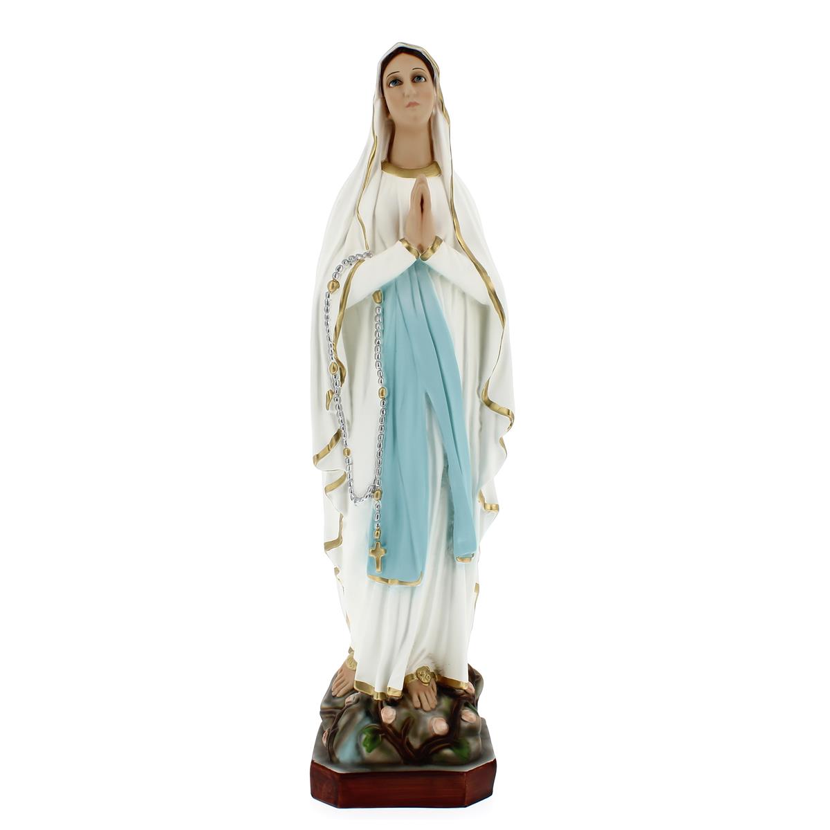 Statua Madonna Lourdes 70 cm in Resina