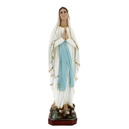 Statua Madonna Lourdes 70 cm in Resina