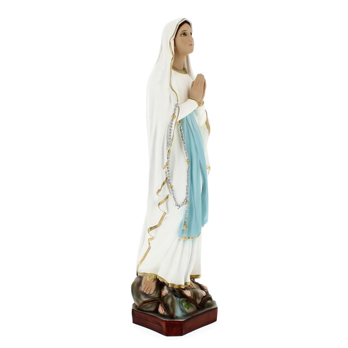 Statua Madonna Lourdes 70 cm in Resina