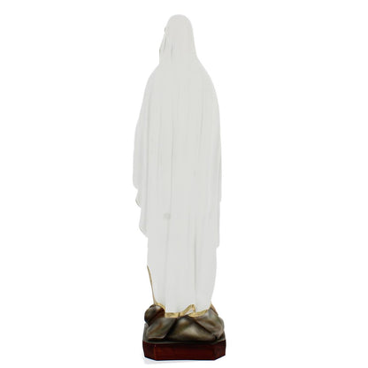 Statua Madonna Lourdes 70 cm in Resina