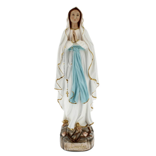 Statua Madonna Lourdes 60 cm in Resina