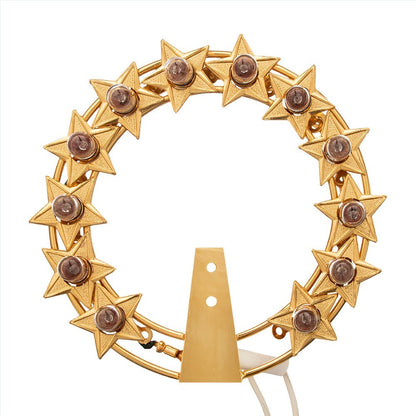 Stellario Luminoso in Ottone Finitura Dorata