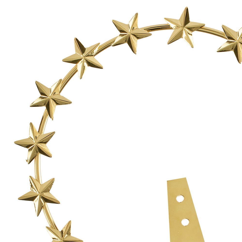 Stellario con Stella a 5 Punte in Ottone Finitura Dorata