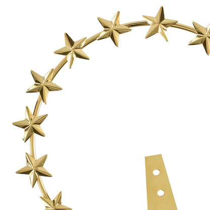 Stellario con Stella a 5 Punte in Ottone Finitura Dorata