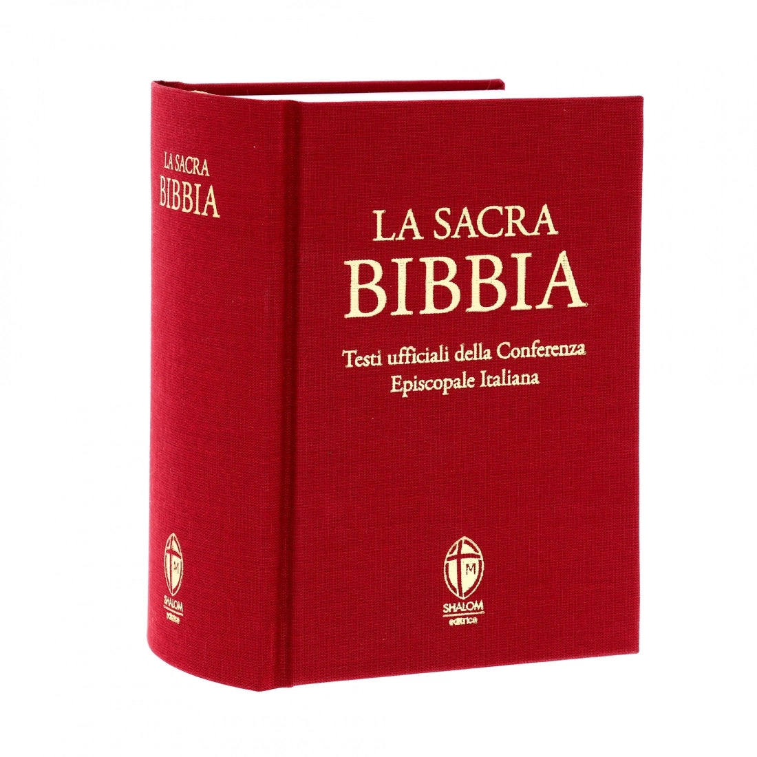 La Sacra Bibbia Edizione Tascabile Tela Rossa