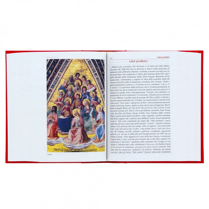 La Sacra Bibbia Edizione Grande a Caratteri Grandi Tela Rossa