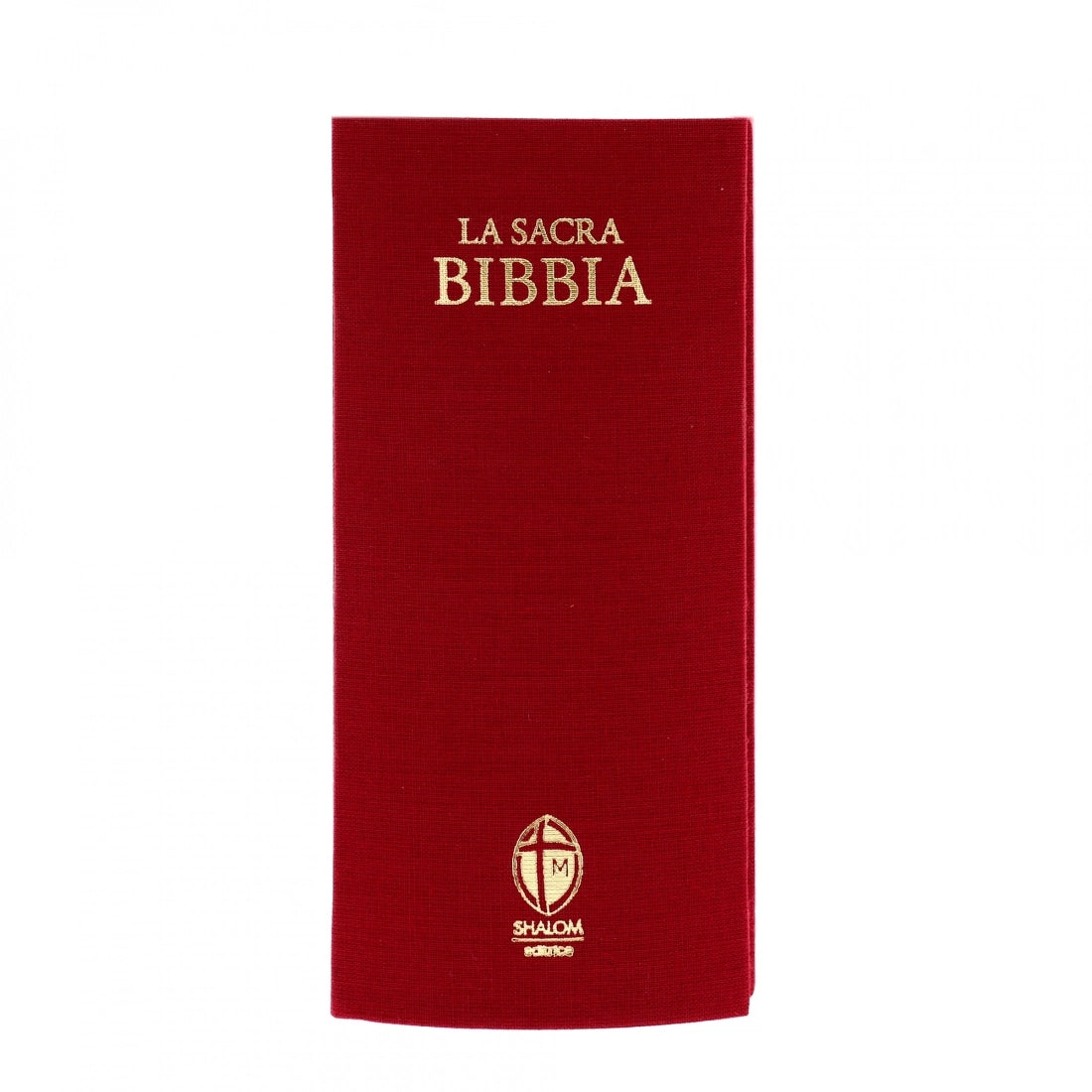 La Sacra Bibbia Edizione Tascabile Tela Rossa