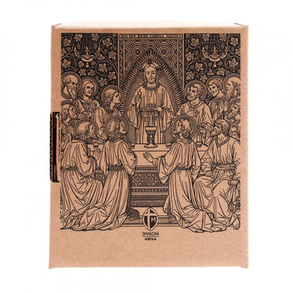 La Sacra Bibbia Edizione Grande a Caratteri Grandi Tela Rossa