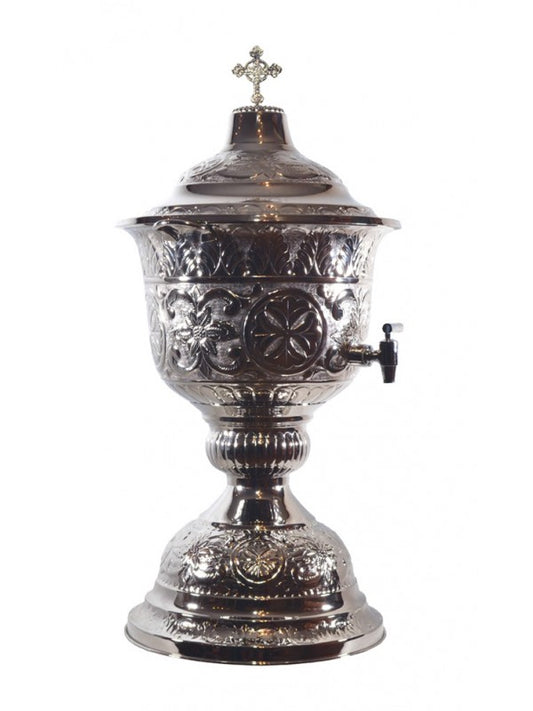 Vaso per Olio Santo in Ottone Altezza 72 Centimetri
