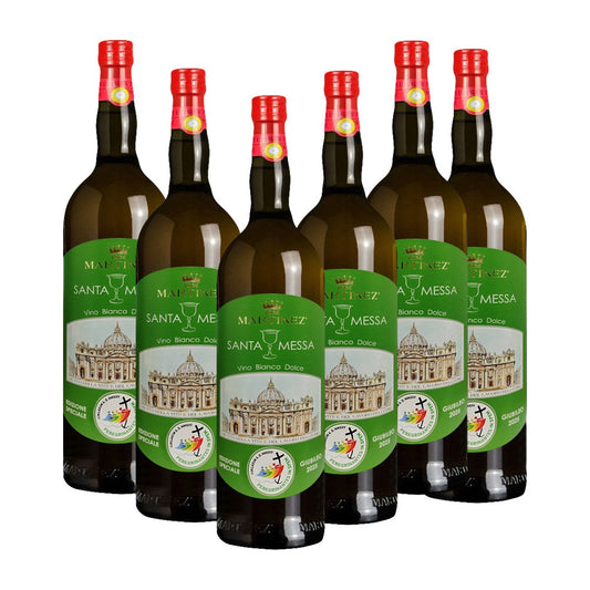 Vino da Messa Bianco Dolce Martinez Confezione da 6 Litri