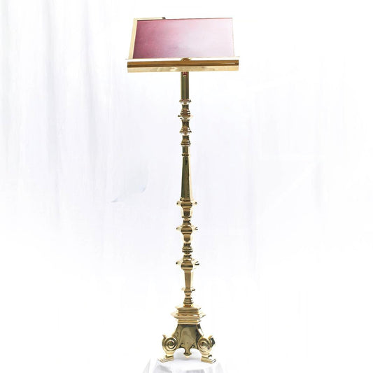 Leggio su Candelabro Barocco Altezza Minima 130 Centimetri
