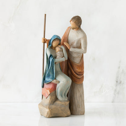 Statuetta Willow Tree 26290 Sacra Famiglia 18 Centimetri