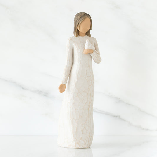 Statuetta Willow Tree 27687 Con Simpatia 22 Centimetri